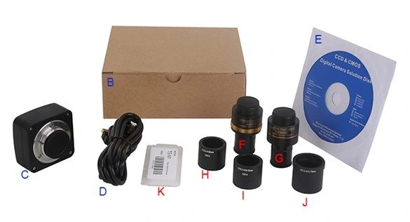 16m Monochrome Digital Microscope Camera USB3.0 Mn34230alj 4/3′′ Sensor