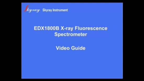 Spettrometro RoHS della macchina per test RoHS Skyray Edx1800b