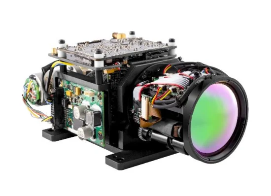 Lenti multiple sono opzionali Telecamera a infrarossi con nucleo per imaging termico con raffreddamento a vortice Tc640smw